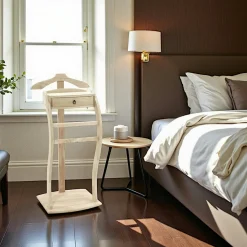 Valet de chambre 1 tiroir hévéa 105cm TRADITION