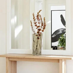 Vase vintage marron et vert